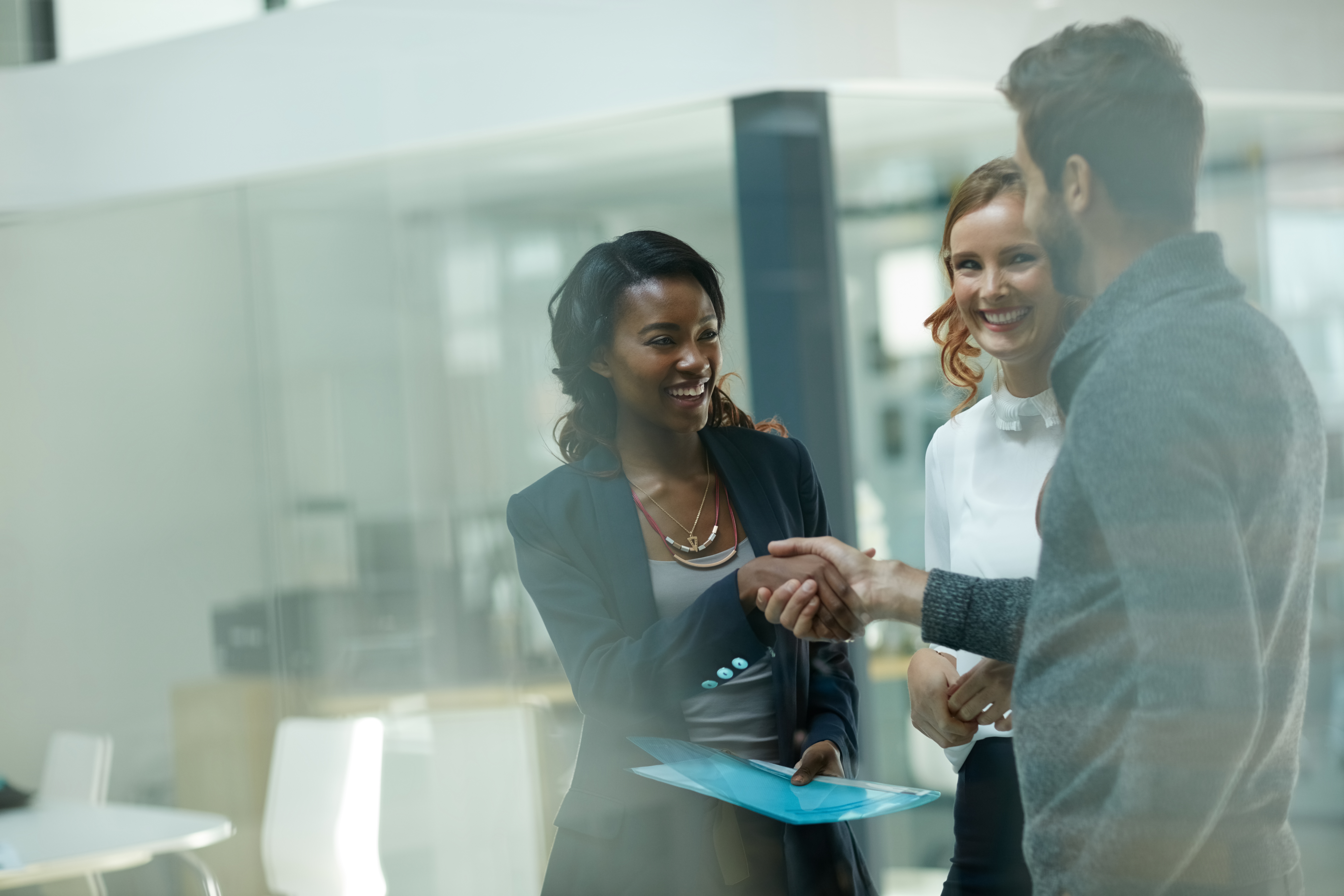 welcoming new hire